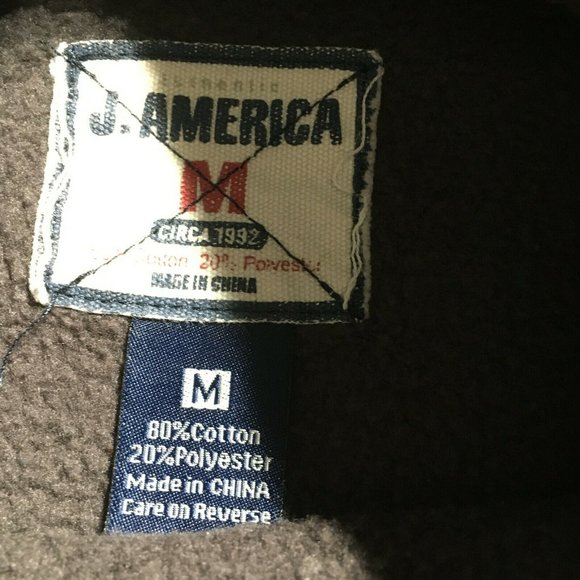 #45 J. America Sweatshirt Hoodie Men Size M Long Sleeve CISCO corporate - Picture 9 of 9